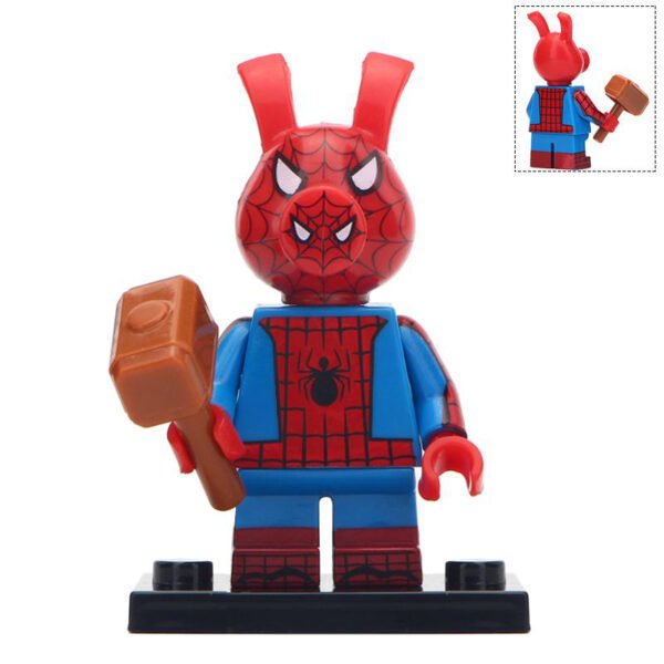 Superhero Minifigure Spiderman | Spider Pork