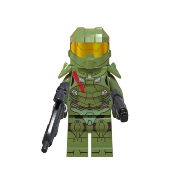 Video Game Minifigure Halo | Master Chief (Green)