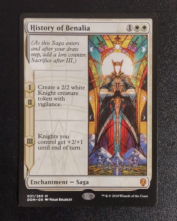 History of Benalia - MTG Proxy Dominaria