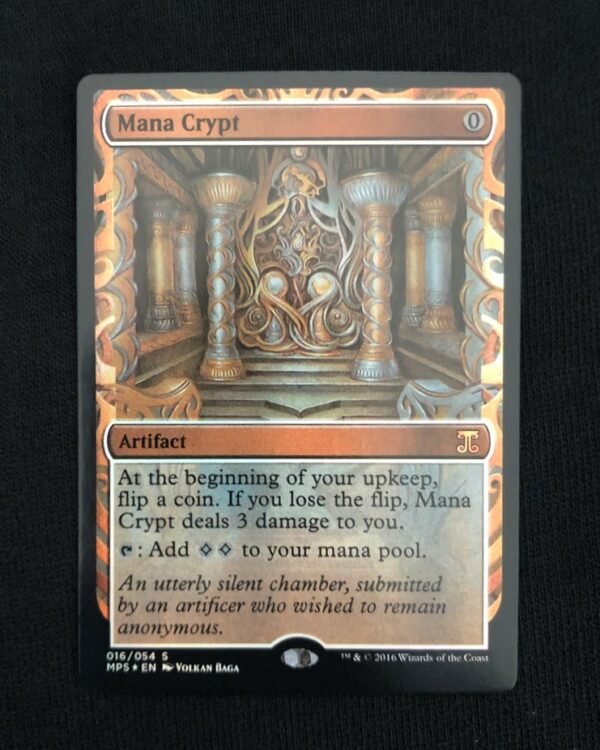 Mana Crypt (FOIL Masterpiece) - MTG Proxy Kaladesh Invention