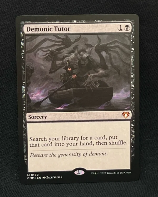 Demonic Tutor - MTG Proxy Commander Masters