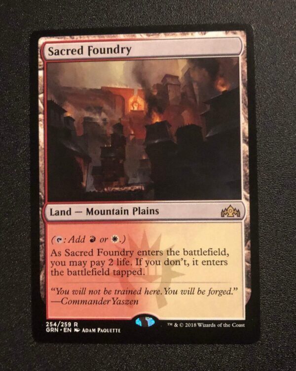 Sacred Foundry - MTG Proxy Guilds of Ravnica