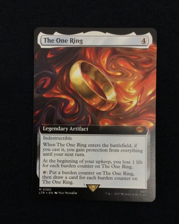 The One Ring (Extended Art) - MTG Proxy Universes Beyond: The Lord of the Rings: Tales of Middle-earth