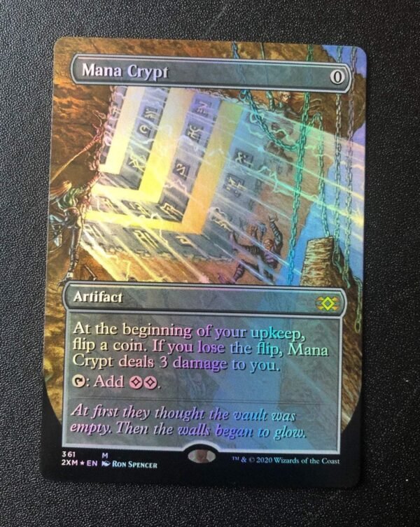 Mana Crypt (FOIL Showcase) - MTG Proxy 2XM