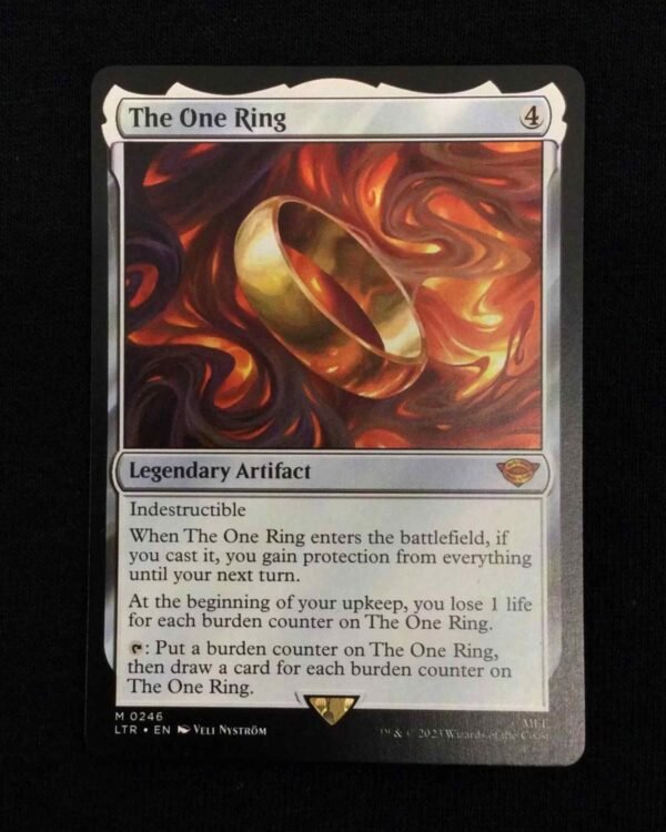 The One Ring - MTG Proxy Universes Beyond: The Lord of the Rings: Tales of Middle-earth