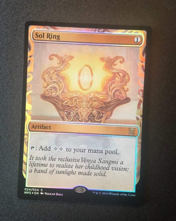 Sol Ring (FOIL) - MTG Proxy Kaladesh Inventions