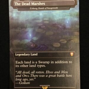 The Dead Marshes - Urborg, Tomb of Yawgmoth - MTG Proxy Commander: The Lord of the Rings: Tales of Middle-earth