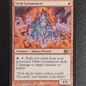 Grim Lavamancer - MtG Proxy M12