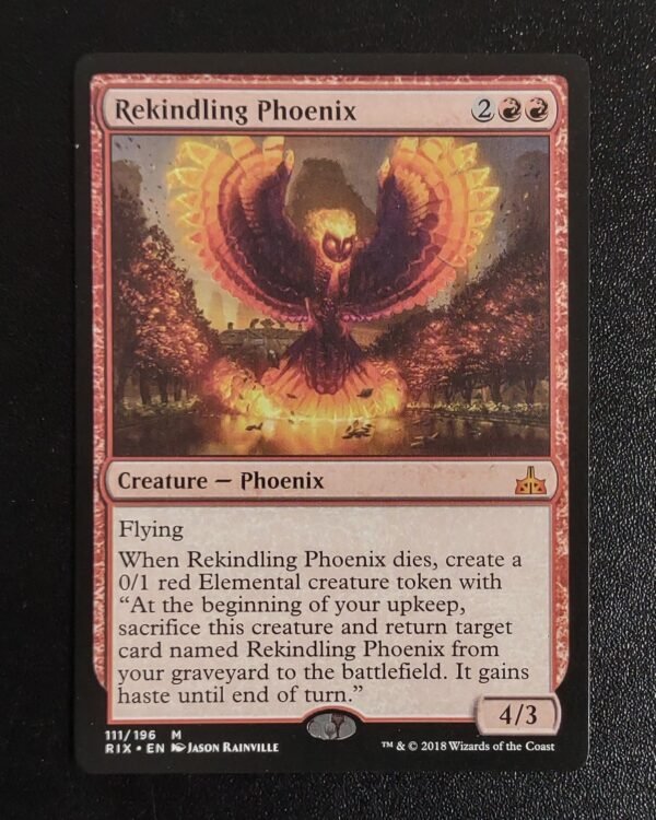 Rekindling Phoenix - MtG Proxy Rivals of Ixalan