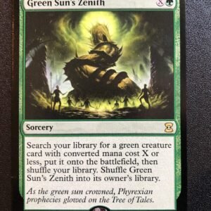 Green Sun's Zenith - MTG Proxy Eternal Masters / Mirroden