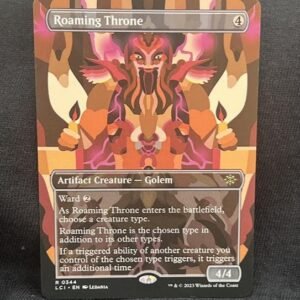 Roaming Throne (Borderless) - MTG Proxy The Lost Caverns of Ixalan