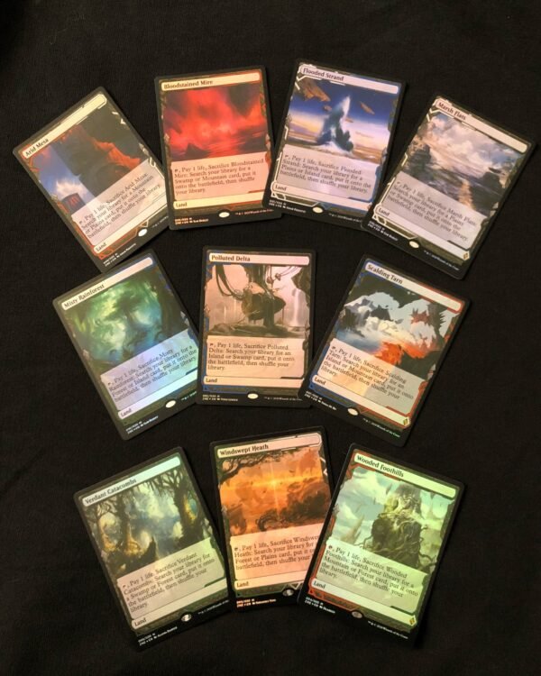 Fetch Land Set (FOIL) - MtG Zendikar Rising Expeditions - Image 2