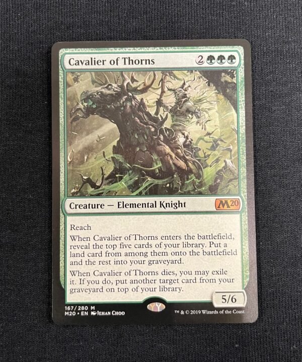 Cavalier of Thorns - MtG Proxy M20