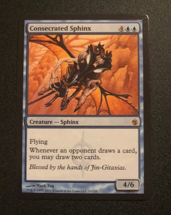 Consecrated Sphinx - MTG Proxy Mirrodin Besieged