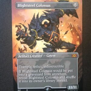 Blightsteel Colossus (Showcase) - MTG Proxy 2XM