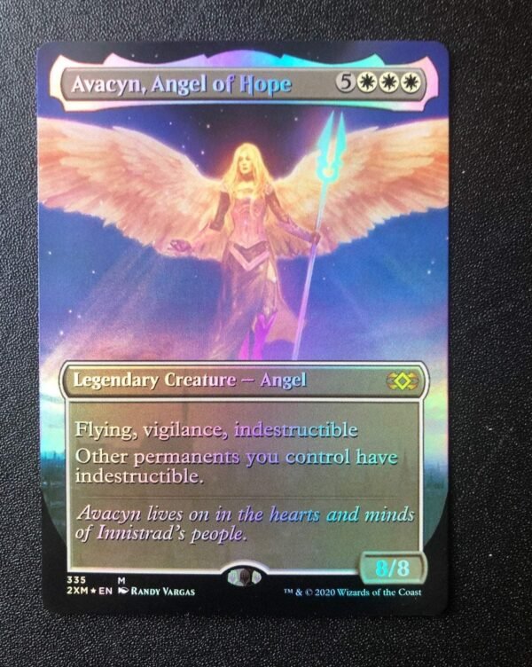 Avacyn, Angel of Hope (FOIL Showcase) - MTG Proxy 2XM