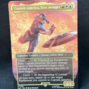 Captain America, First Avenger - MTG Proxy Secret Lair Drop Series
