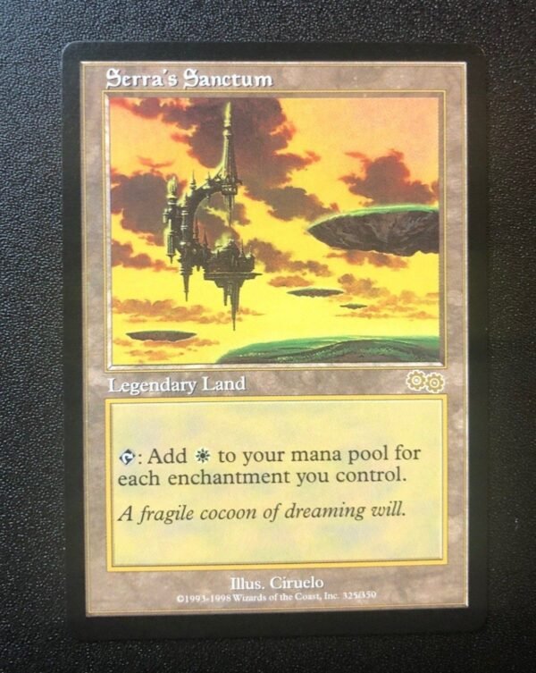 Serra's Sanctum - MTG Proxy Urza's Saga