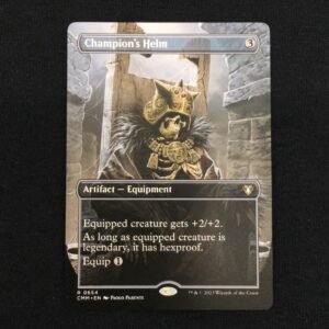Champion's Helm (Borderless) - MTG Proxy Commander Masters