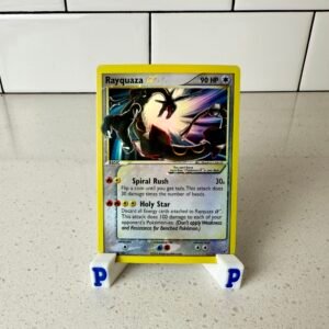 Rayquaza Gold Star Holographic Pokemon Proxy Card