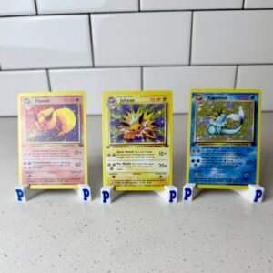 Jungle Vaporeon Flareon Jolteon Holographic Pokemon Proxies