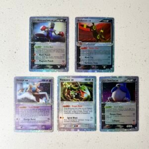 EX Set of 5 Holographic Pokemon Proxy Cards