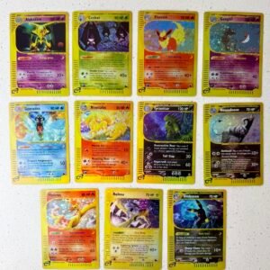 eReader Set of 12 Holographic Pokemon Proxy Cards