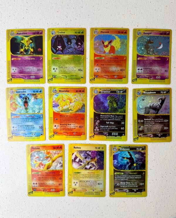 eReader Set of 12 Holographic Pokemon Proxy Cards
