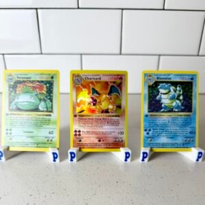 Shadowless 1st Edition Trio Holographic Pokemon Proxy Cards