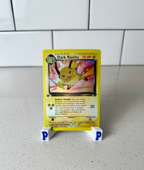 Dark Raichu Team Rocket 1st Edition Pokemon Proxy Card