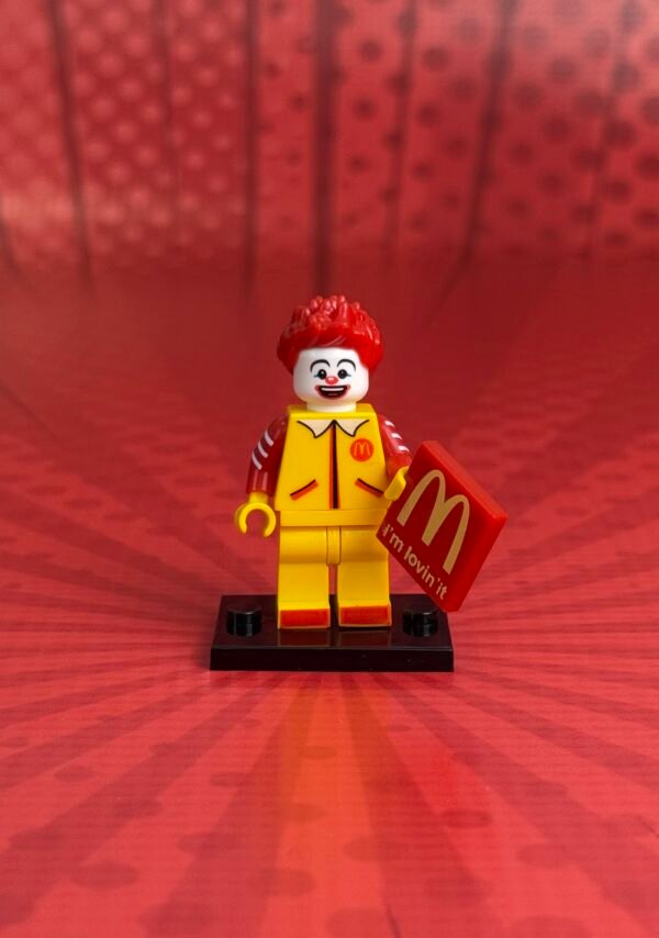 Celeb Minifigure Mascot | Ronald McDonald