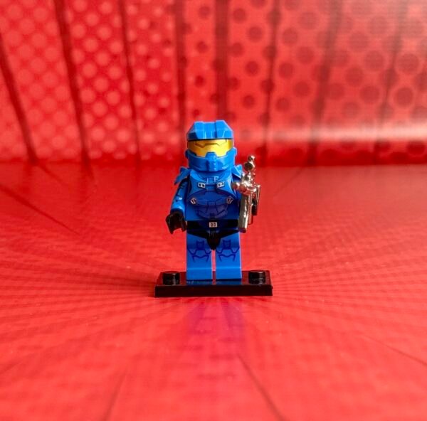Video Game Minifigure Halo | Master Chief (Blue)
