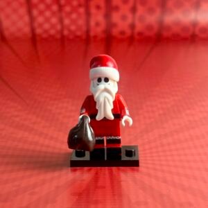 Santa Jack Skellington Minifigure (v2) | Nightmare Before Christmas