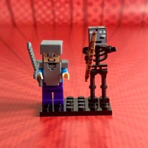 Videogame Minecraft Minifigure | Nether Steve