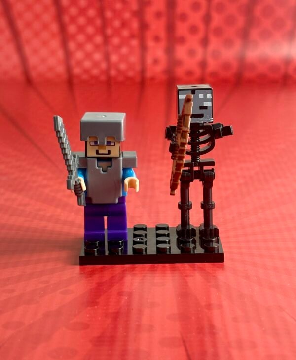 Videogame Minecraft Minifigure | Nether Steve