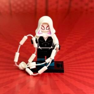 Superhero Minifigure Spiderman | Ghost Spider (Gwen Stacy)