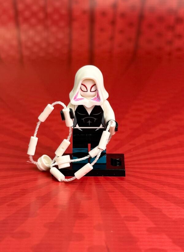 Superhero Minifigure Spiderman | Ghost Spider (Gwen Stacy)