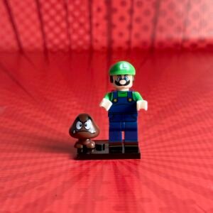 Video Game Minifigure Super Mario | Luigi