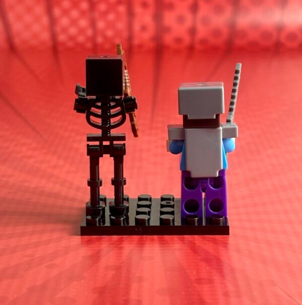 Videogame Minecraft Minifigure | Nether Steve - Image 2